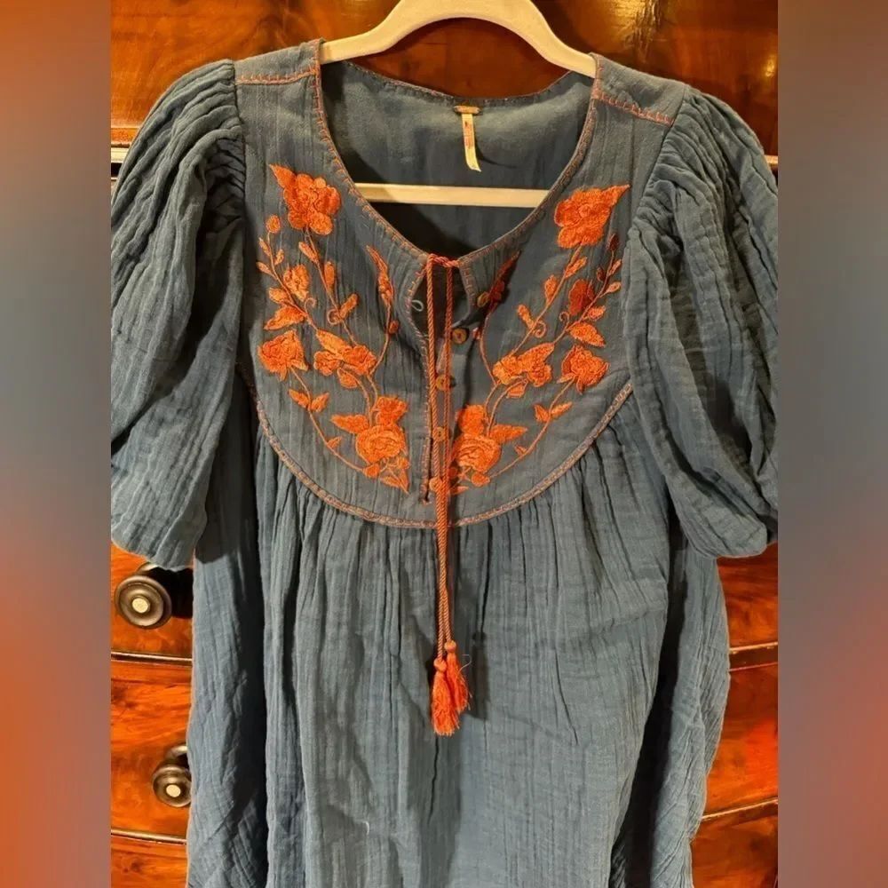 Free People Rosa Linda Embroidered Mini Dress
Size Small - Picture 3 of 6